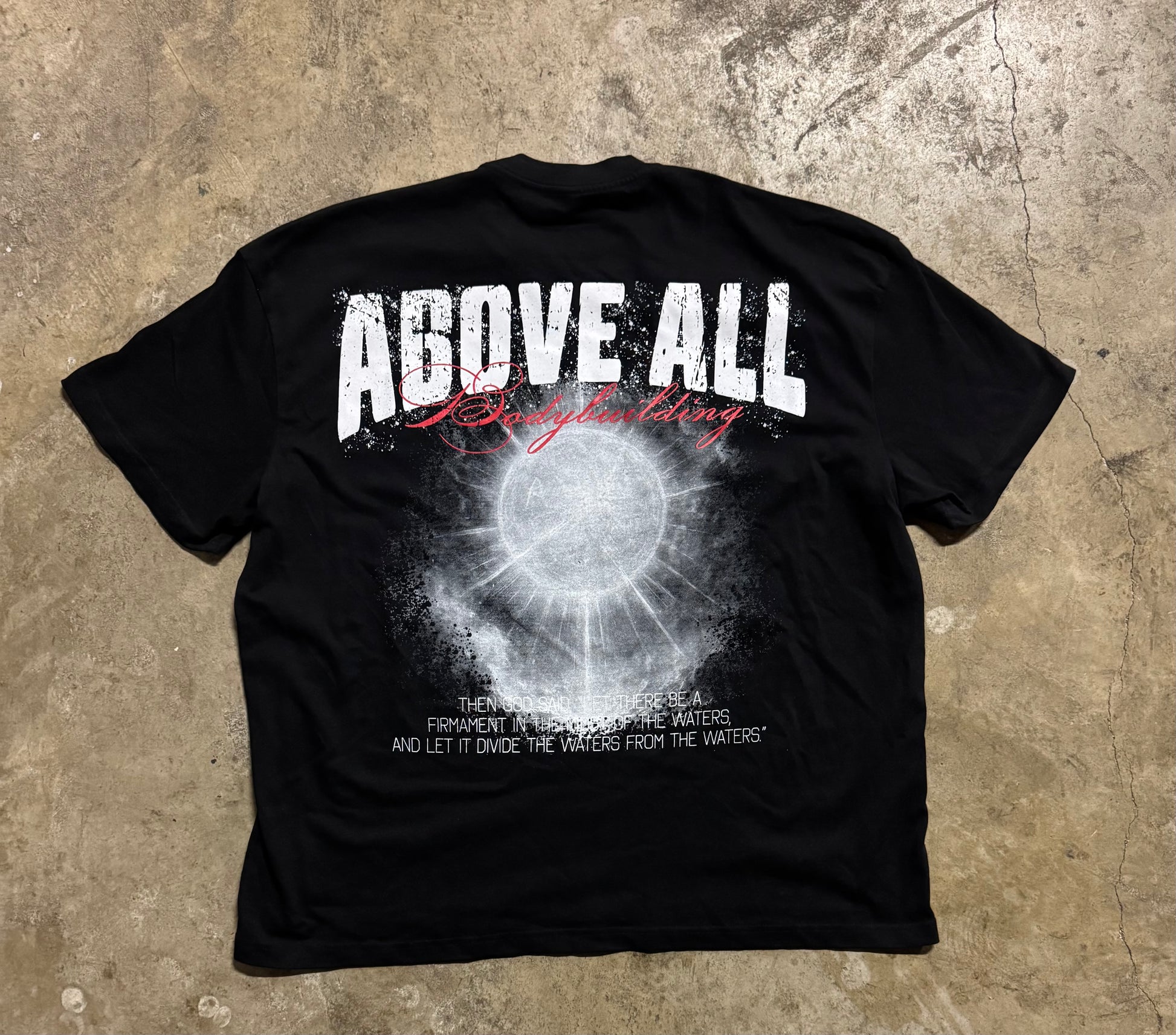 Oversized “Bodybuilding” Tee