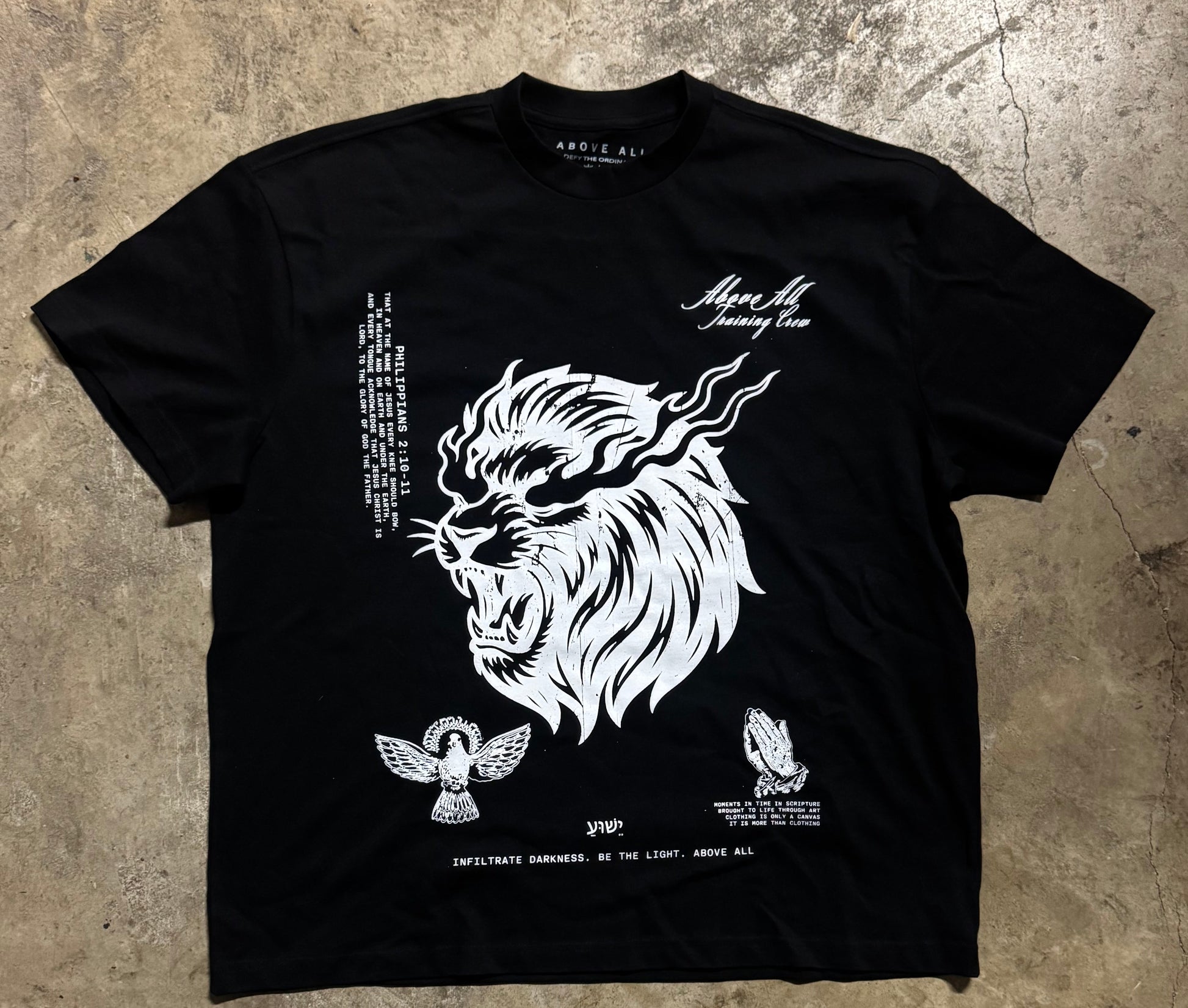 Oversized “Training Crew” Tee