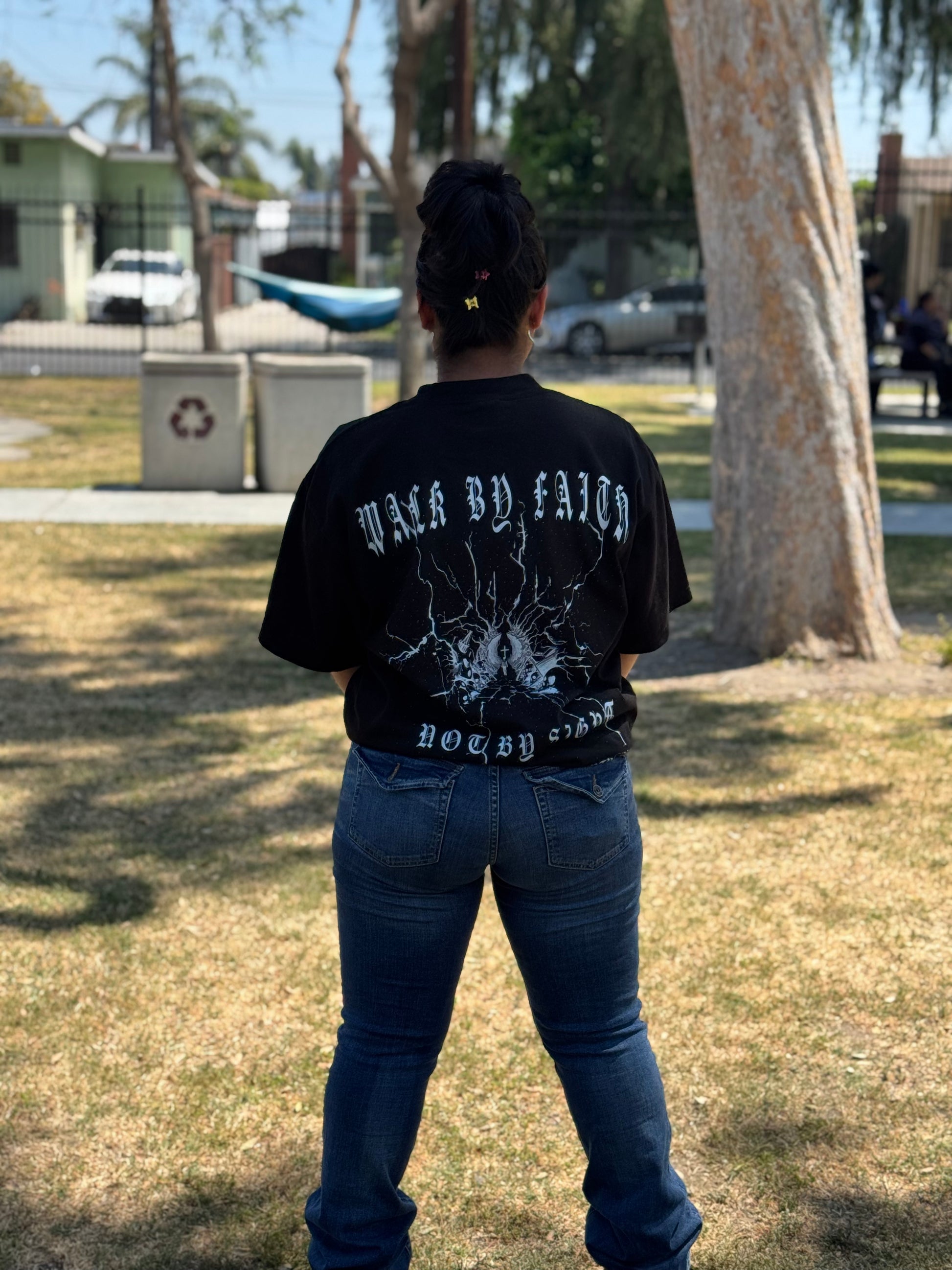 Walk by Faith "Premium" Oversized Tee